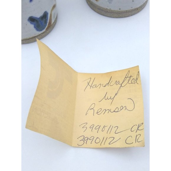 VTG '94 Tomlinson Craft Collection Baltimore Pottery Artisan Signed Mugs 4" - Picture 9 of 12